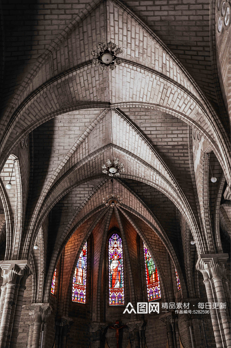 欧洲高清教堂建筑摄影图素材