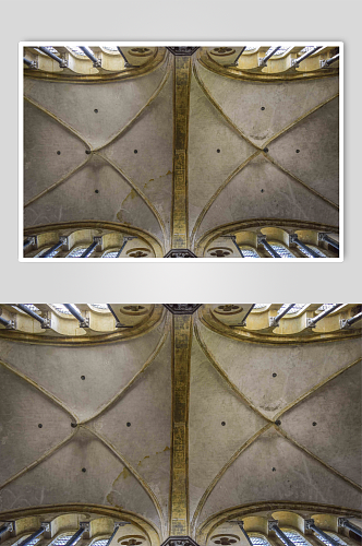 华丽欧洲教堂建筑摄影图片