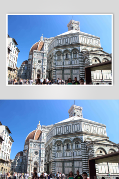 圣洁教堂欧式建筑摄影图片