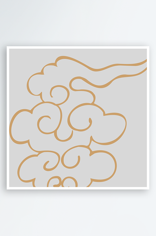 古風(fēng)創(chuàng)意祥云免摳元素