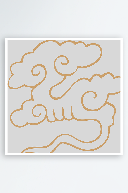古風(fēng)創(chuàng)意祥云免摳元素