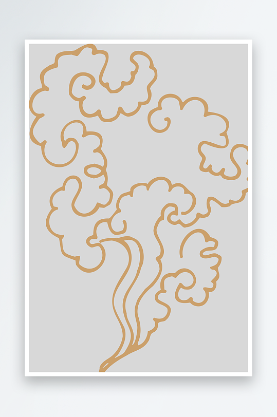 古風(fēng)創(chuàng)意祥云免摳元素