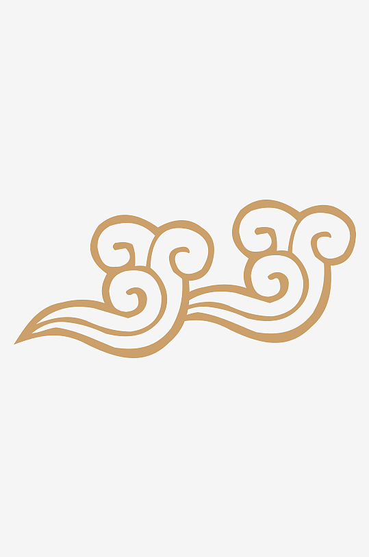 古風(fēng)創(chuàng)意祥云免摳元素