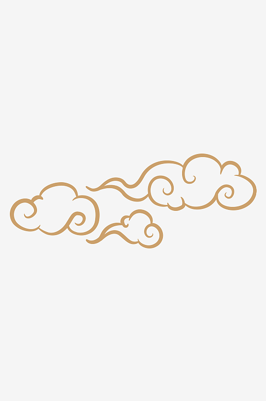 古風(fēng)創(chuàng)意祥云免摳元素