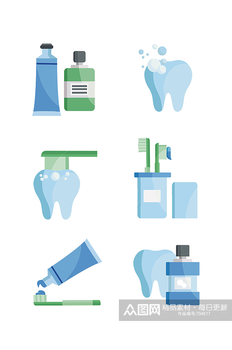 牙科图标素材元素素材