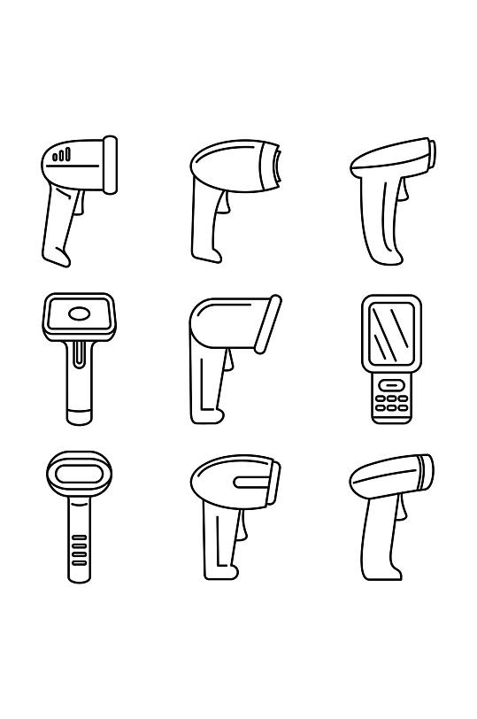 操作员条形码扫描仪图标设置概述