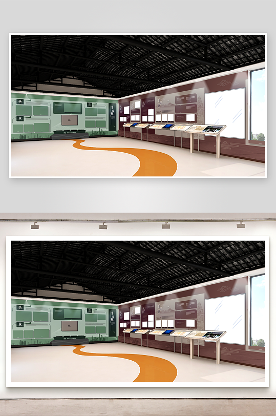 民俗文化村农村展厅设计-众图网