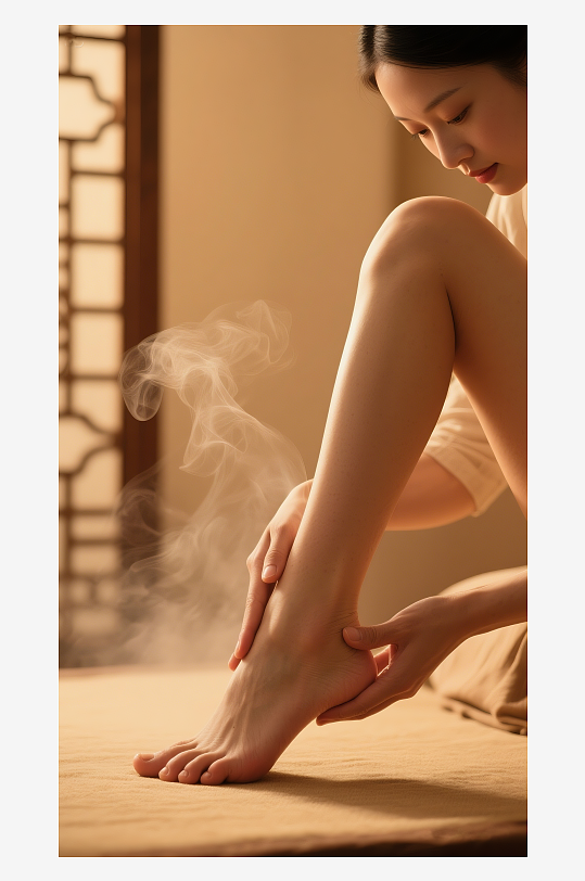 足疗按摩高清摄影宣传图