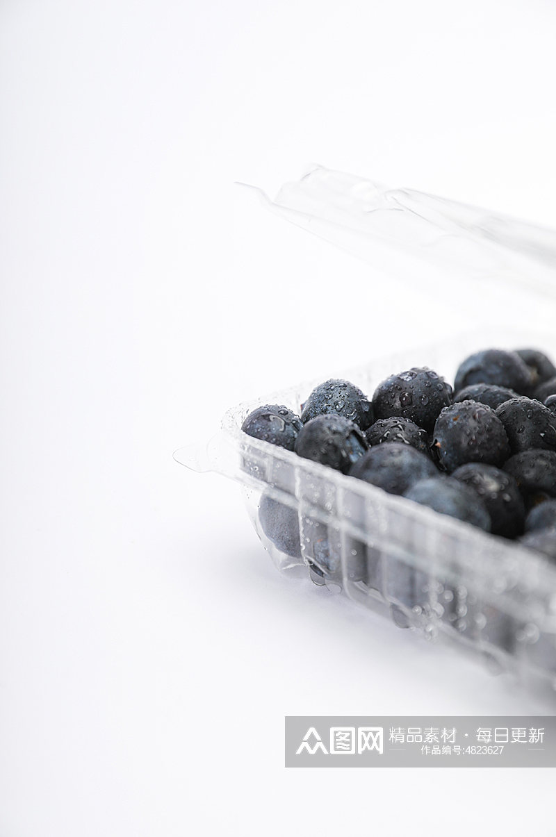 新鲜蓝莓水果物品摄影图片素材