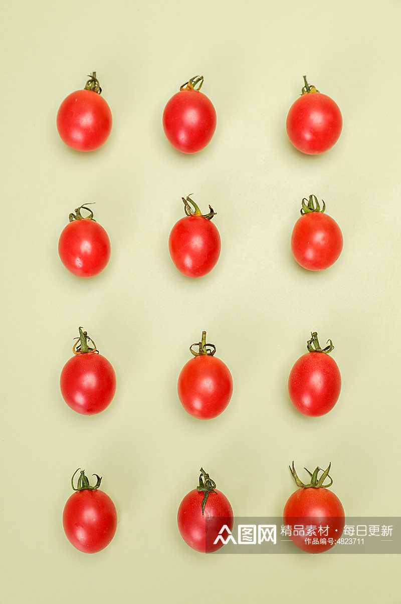 创意圣女果小番茄水果物品摄影图片素材