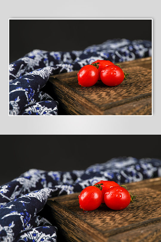 圣女果小番茄水果物品摄影图片