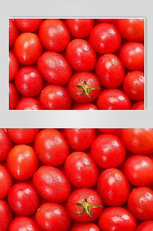 特写圣女果小番茄水果物品摄影图片-众图网