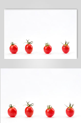 特写圣女果小番茄水果物品摄影图片