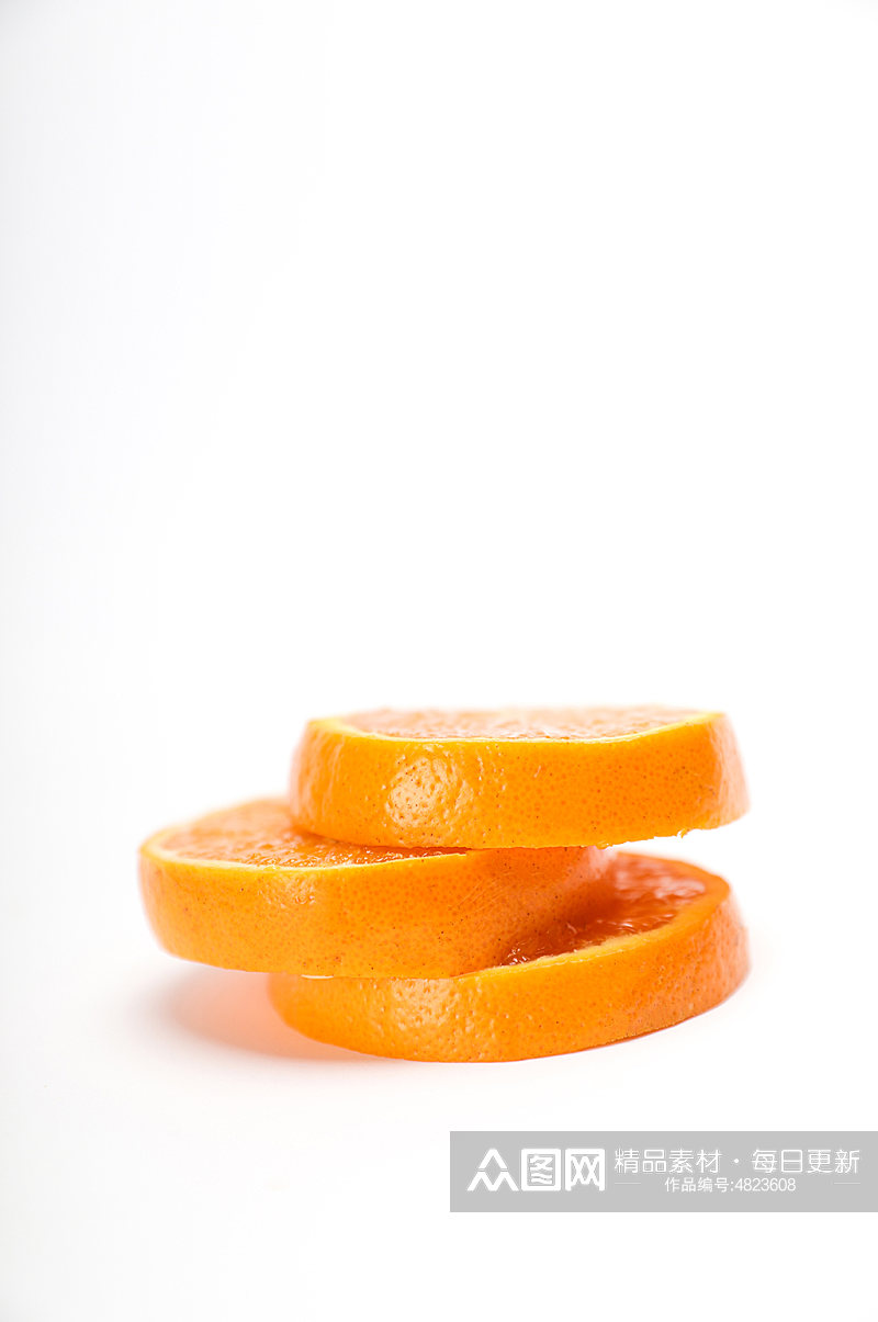 橙子橘子柑子切面水果物品摄影图片素材