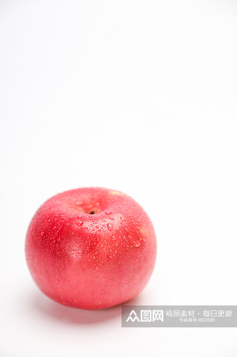 苹果红富士红苹果水果物品摄影图片素材