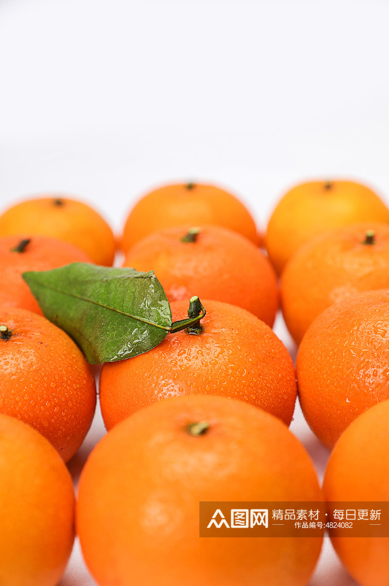 特写新鲜橙子橘子水果物品摄影图片素材