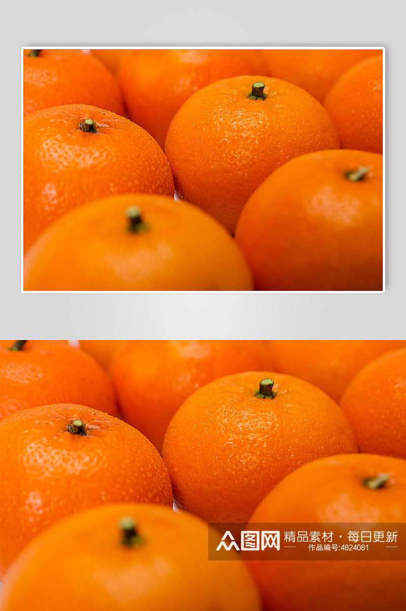 特写新鲜橙子橘子水果物品摄影图片素材