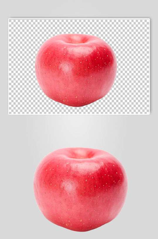 免抠红苹果水果物品PNG摄影图片