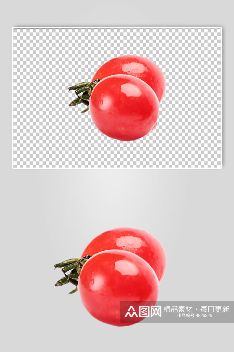 小番茄圣女果水果食品物品PNG摄影图片素材