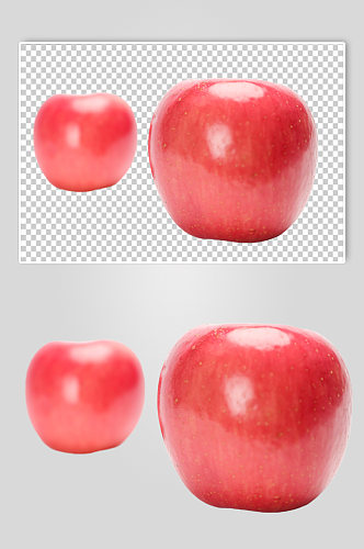 苹果排列水果食品物品PNG摄影图片