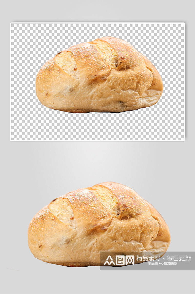 软欧包早餐面包食品物品PNG摄影图片素材