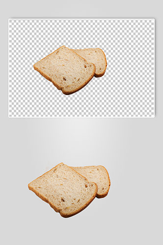 吐司切片早餐面包食品物品PNG摄影图片