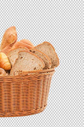吐司法式早餐面包食品物品PNG摄影图片