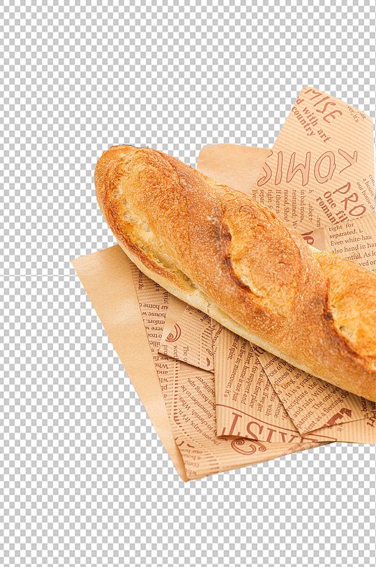 法式长棍法棍面包食品物品PNG摄影图片