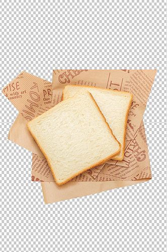 切片吐司面包食品物品PNG摄影图片