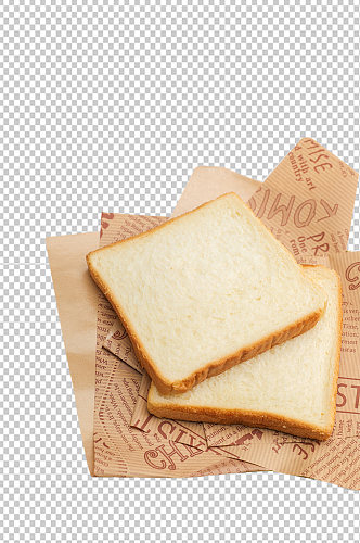 切片吐司面包食品物品PNG摄影图片