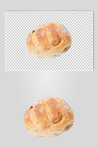 全麦欧包面包烘焙食品物品PNG摄影图片