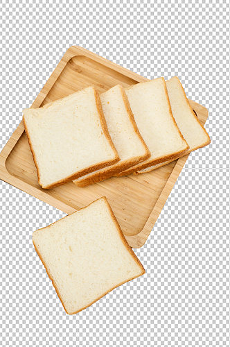 切片吐司烘焙面包食品物品PNG摄影图片