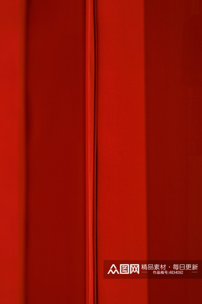 红色条状布料肌理纹理元素摄影图片素材
