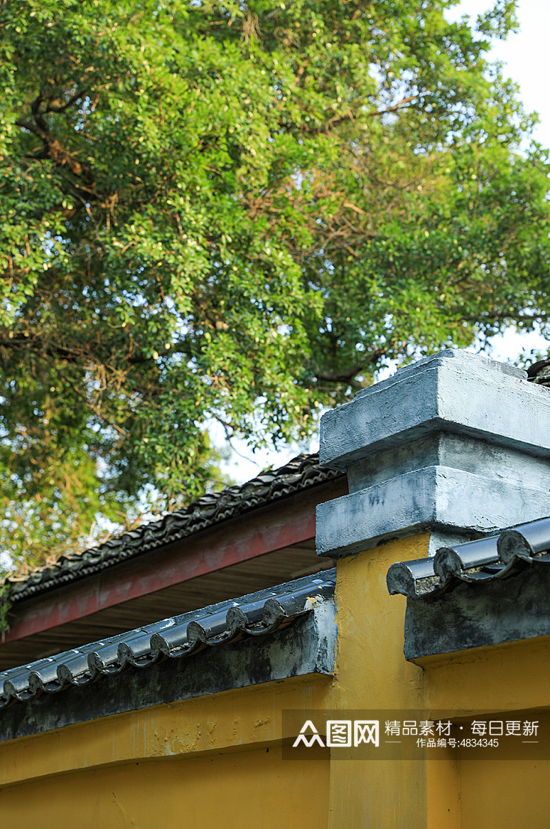 民宿建筑外景屋檐景观摄影风光摄影图片素材