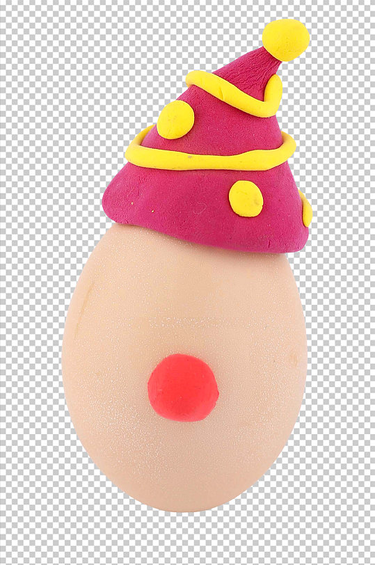 创意愚人节鸡蛋小丑愚人节PNG免抠摄影图