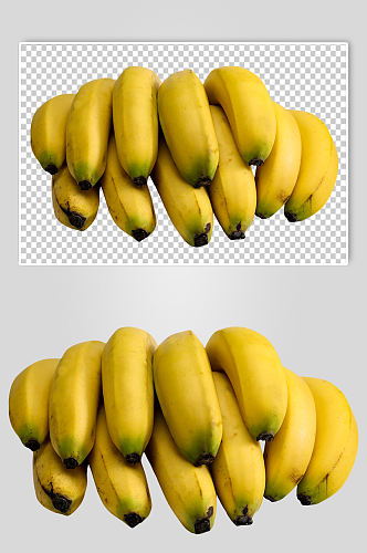 新鲜香蕉水果食物PNG免抠摄影图
