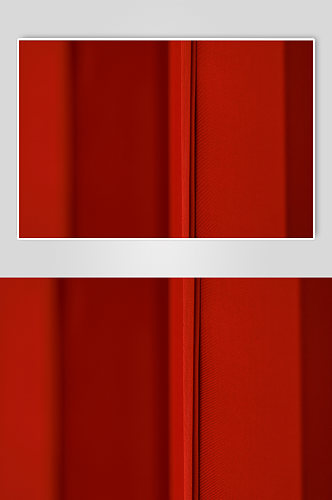 红色条状布料肌理纹理元素摄影图片