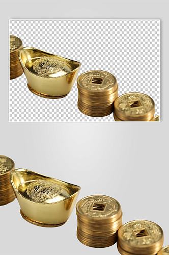 铜币货币金元宝金融贸易PNG免抠摄影图