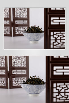 中式布景铁观音乌龙茶茶叶茶文化摄影图片