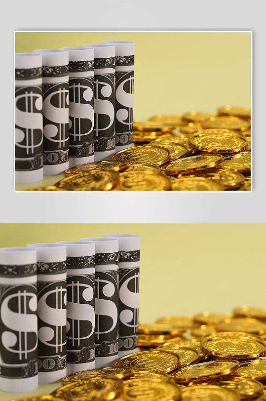 经济储蓄硬币纸币货币金融保险物品摄影图片
