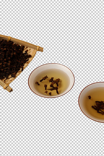 苦茶苦丁茶茶文化花茶PNG免抠摄影图