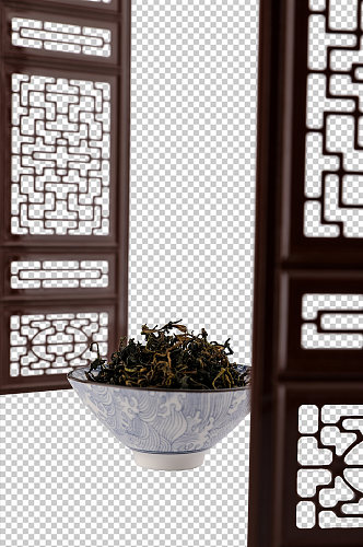 中式布景铁观音茶文化花茶PNG免抠摄影图