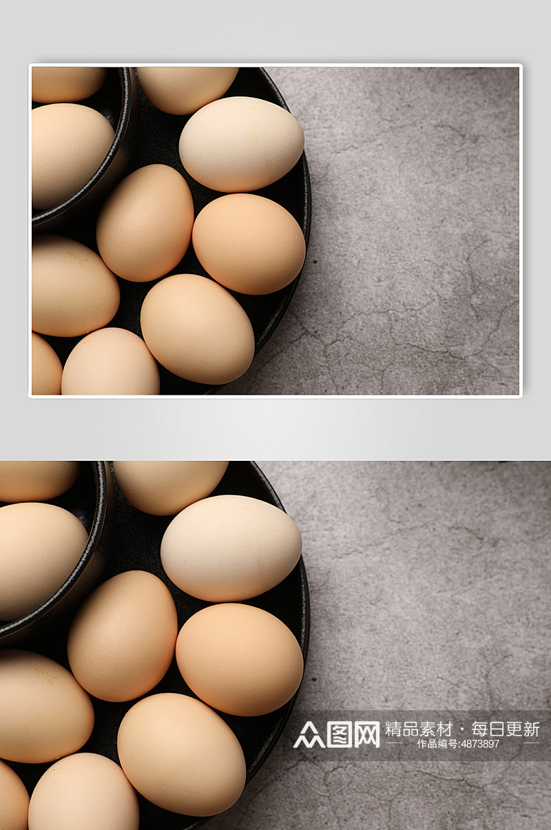 新鲜营养健康鸡蛋蛋类食品摄影图片素材