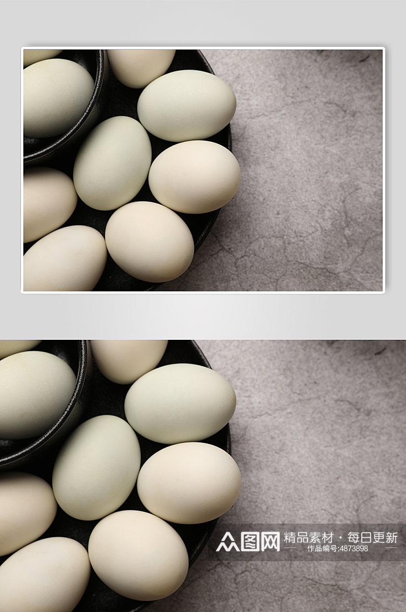 新鲜营养健康鸭蛋蛋类食品摄影图片素材