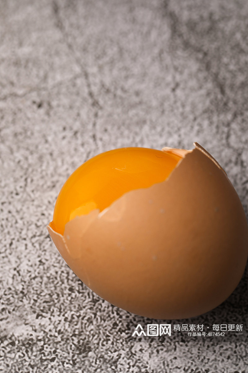 新鲜营养健康蛋黄鸡蛋蛋类食品摄影图片素材