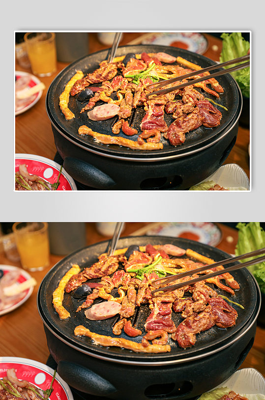 特色美味烤肉烧烤食物美食摄影图片-众图网