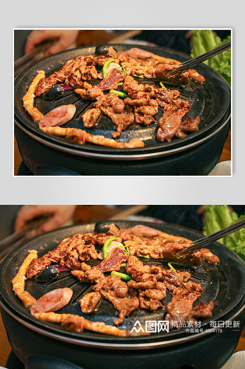 特色美味烤肉烧烤食物美食摄影图片素材