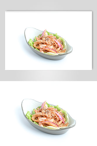 麻辣鱿鱼食物美食摄影图片
