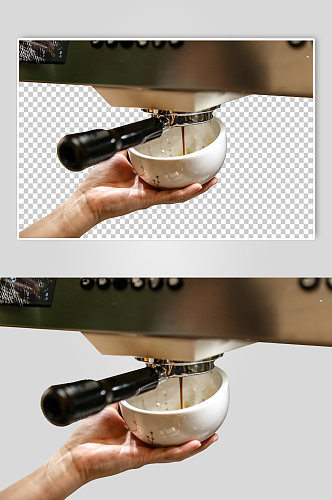 意式研磨咖啡机咖啡店PNG免抠摄影图