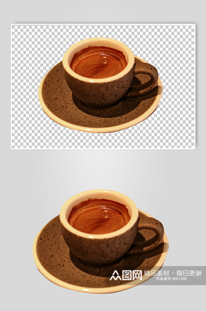 意式手磨咖啡咖啡饮品PNG免抠摄影图素材
